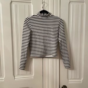 Mavi striped mockneck long sleeve